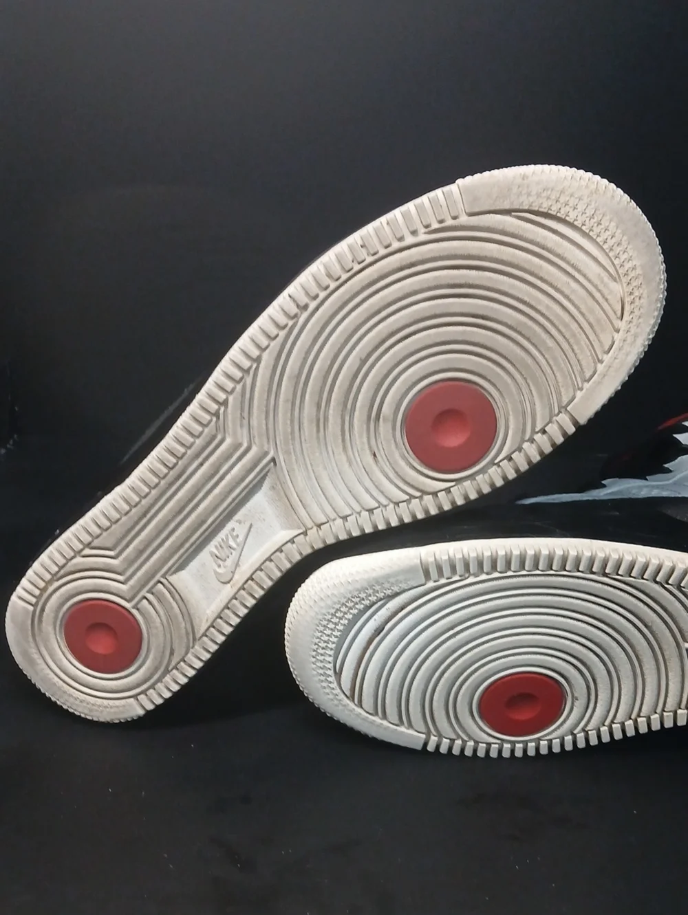 Air Jordan Fusion 9 'White Black Red' (2009) .Mens Size-12.  100%AUTHENTIC!